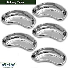 X5 Medical Kidney Dish Bowl Tray Surgical Veterinary Instruments Stainless Steel