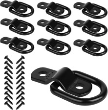D Rings Tie Down Anchors Hooks For Trailer Truck Bed Bracket Enclosed Points Pic
