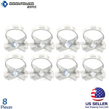 Pack Of 8 - Dental Rubber Dam Clamp 12a Endodontic Surgical Instruments