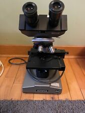 Olympus Ch-2 Binocular Microscope With 4x 10x 40x 100x Objectives