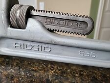 Ridgid Tool Company 836 Heavy Duty 36 Aluminum Pipe Wrench Euc