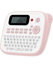 Suminey Pink Label Maker With Tape And Adapter