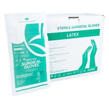Sterile Latex Surgical Gloves Size 8.5 Powder-free 50 Pairsbox