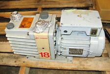 Edwards E1m18 Rotary Vane Vacuum Pump 230v Untested As Is