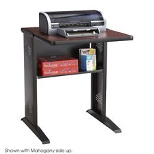 Computer Or Printer Stand With Reversible Top Black