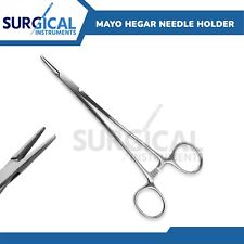 German Grade Mayo Hegar Needle Holder Driver 8 Surgical Dental Instruments