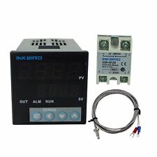 Inkbird Digital Pid Temperature Controller 106vh K Sensor 40a Ssr 100-240v
