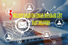 5 Million Valid Usa Email Database List Fast Delivery