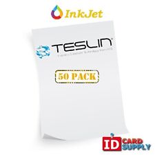 Teslin Synthetic Paper - 8.5 X 11 Sheet For Inkjet Printers Pack Of 50