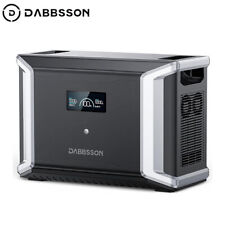 Dabbsson Extra Battery Dbs3000b 3000wh Solar Backup For Dbs2300 Power Station