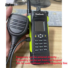 Lot Hamgeek Apx-8000 12w Dual Band Radio Vhf Uhf Handheld Walkie Talkie Dual Ptt