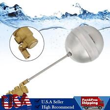 1 Male Thread Float Ball Valve Floating Ball Stainless Steel Water Sensor