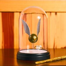 Paladone Harry Potter New Golden Snitch Bell Jar Light Accent Lamp Quidditch