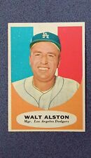 1961 Topps 136 Walt Alston Los Angeles Dodgers Exmt Ay28