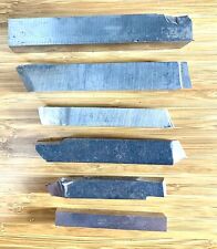 Lot Of 6 34125838 Hss Lathe Cutting Bits - All Pre-cut Various Points