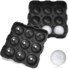 Large Round Silicone Ice Cube Ball Maker Tray Sphere Molds Bar Whiskey Cocktails