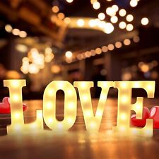 Love Marquee Light Up Letter8.7 Large Love Signlove Light Up Letters Love ...