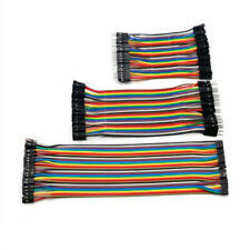 40p Dupont Cables 10-40 M-f M-m F-f Color Jumper Breadboard Wire Gpio Pi Arduino
