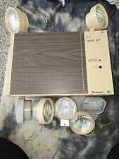Vintage Lithonia Elt Lc200 Central Battery Emergency Light With Remote Heads