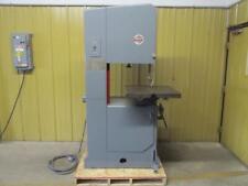 Journeyman 2063 Vertical Bandsaw 20 X 12 Variable Speed Band Saw 3 Ph 230v