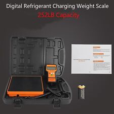 252lbs Refrigerant Scale Charging Digital Weight Hvac Electronic High Precision