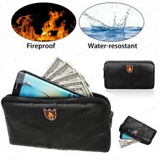 2000 Fireproof Waterproof Money Bag Document Bag Cash Pouch Envelope Holder
