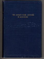 1919 The Adolfo Stahl Lectures In Astronomy Astonomical Society Pacific 1919 Hc