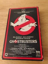 Ghostbusters Betamax Colombia 1985 Embossed Box