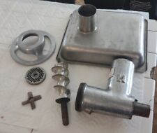 Genuine Hobart Size 12 Meat Grinder Attachment With Pan