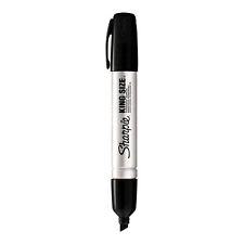 Sharpie King Size Permanent Marker Chisel Tip Black Dozen 15001a