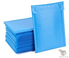 0 Blue Poly Bubble Mailers Envelopes Bags 6.5x10 X - Wide Cd Dvd