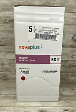 Novaplus Encore Latex Acclaim Surgical Gloves 50 Pairs Size 5.5 Exp 1023