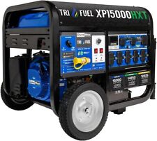 Duromax Xp15000hxt Tri-fuel Gas-lp-ng-50a Rvwheel Kitbattery Epacalif
