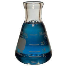 Pyrex Glass Erlenmeyer Flask Measuring 25 Ml