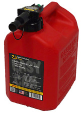 No-spill 2.5 Gallon Easy Gas Can