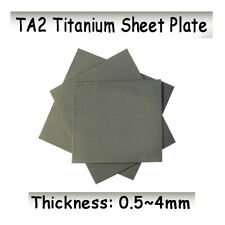Ta2 Titanium Sheet Plate Thick 0.53mm Ti Metal Panel Board Multiple Thick Sizes