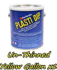 1 Gallon Yellow Unthinned Performix Plasti Dip Concentrate Full Strength