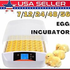 12-55 Egg Incubator Chicken Quail Hatcher Automatic Incubators For Hatching Eggs