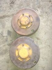 Minneapolis Moline Z Tractor Brake Drums Set Of 2 Covers Bolts Included