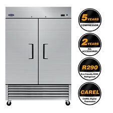 54 Commercial Freezer Orikool Double Door Commercial Reach-in Freezer 47 Cu.ft