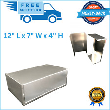 Aluminum Electronics Enclosure Project Box Case Metal Electrical 12x7x4