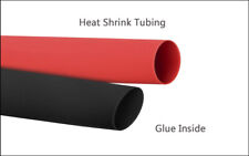 38 Diameter 31 Heat Shrink Tubing Blackred215ft Marine Grade