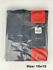 10x12 Clear Plastic Bags Large Poly Open Flat Packing T Shirt Apparel Packaging