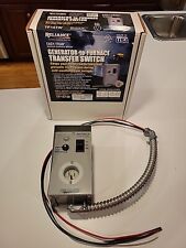 Reliance Controls Tf151w Easytran Transfer Switch For Generators Small Gray