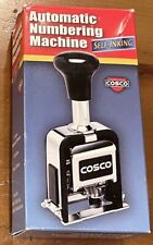 Cosco Self-inking Automatic Numbering Machine Stamper Advances Automatically