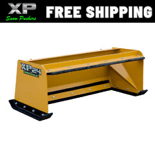 5 Xp24 Snow Pusher With Pullback Bar Skid Steer - Free Shipping