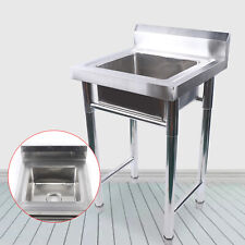 201 Stainless Steel Utility Sink One Compartmentworkbench Sink Commercial Sink