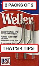 2 Packs Of 2 4 Tips Weller 7135w Solder Tip For 8200 Soldering Gun