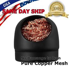 Soldering Head Steel Cleaning Wire Ball Iron Tip Cleaner Heavy Duty Welding Us