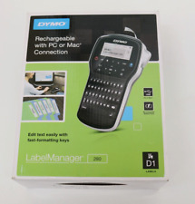 Dymo Label Makerlabel Manager 280 Rechargeable Portable With Extra D1 New 